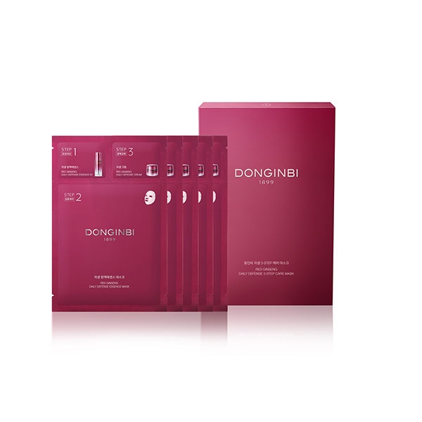 Red Ginseng Jasaeng 3-Step Care Mask
